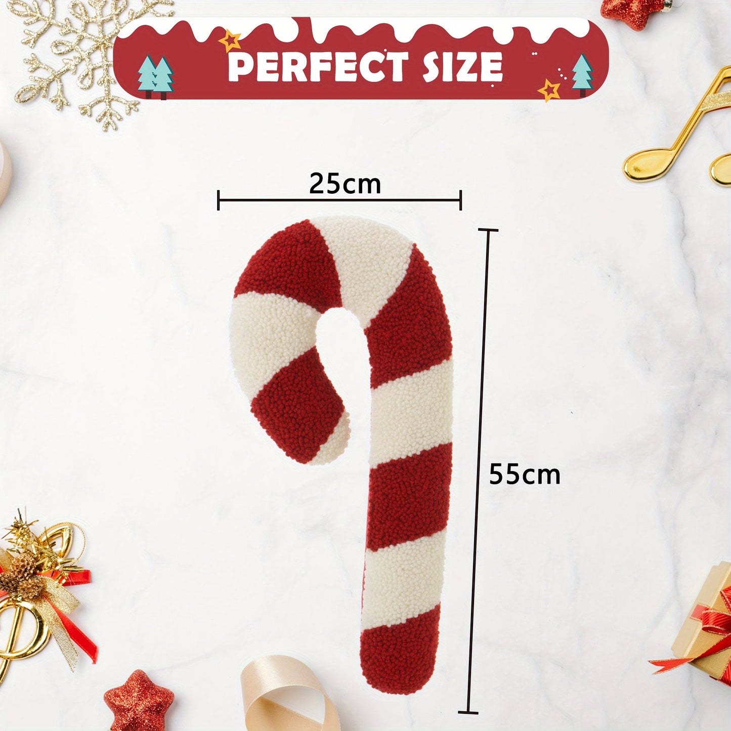 Christmas Pillows, Candy Cane Pillow, Candy Cane