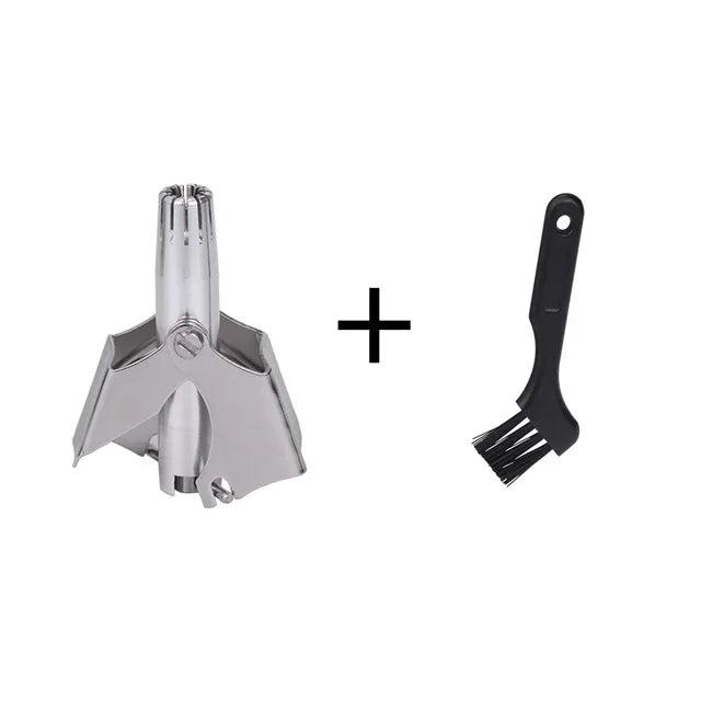 Stainless Steel Portable Nose & Ear Hair Trimmer