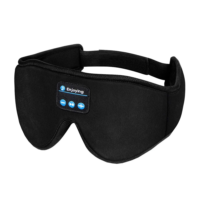 3D Eye Mask & Headband Contoured Sleep Mask Light Block