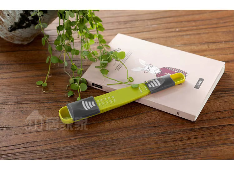 Adjustable Measuring Spoon | Double-Headed Gram & ML Scale