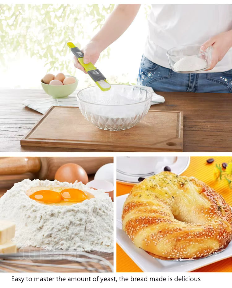Adjustable Measuring Spoon | Double-Headed Gram & ML Scale