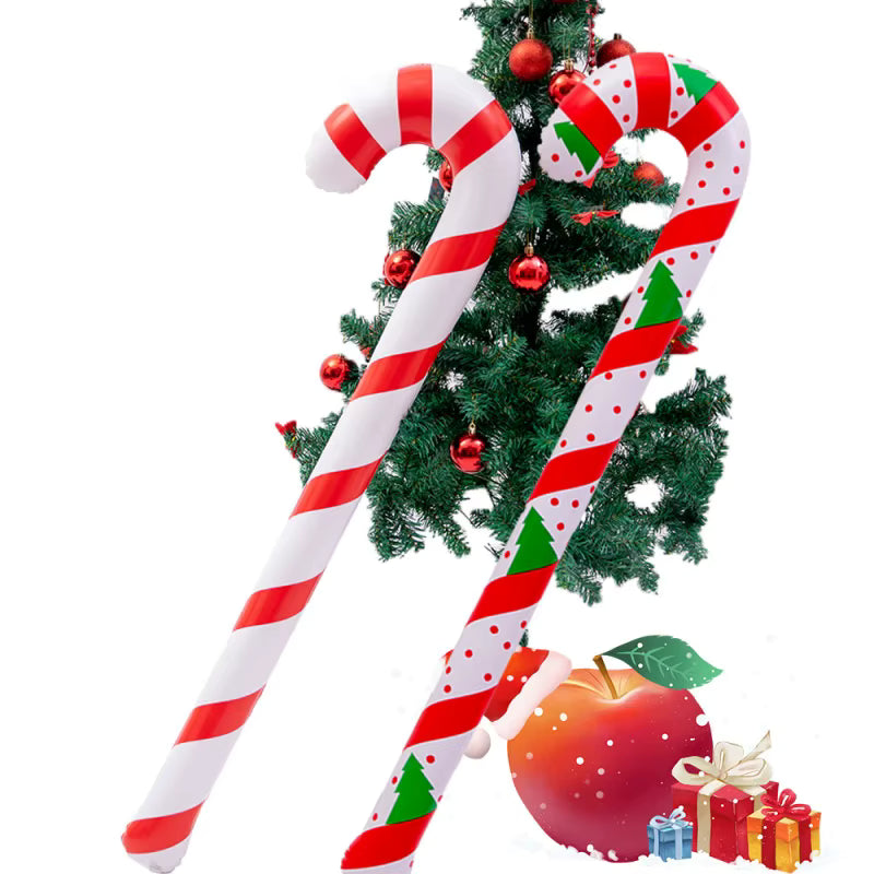 Christmas Inflatable Candy Cane | Giant Festive Decor