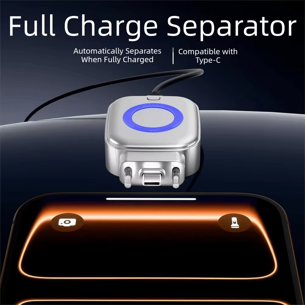 Auto Power Cut Off Type-C Charging Adapter