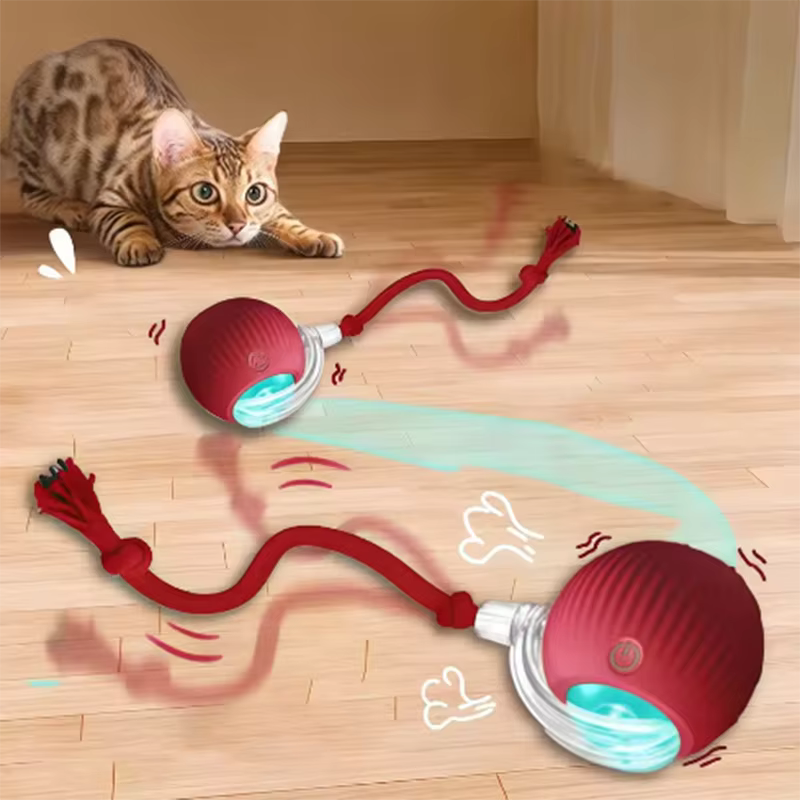 Intelligent Interactive Pet Ball | Smart Motion Cat Toy