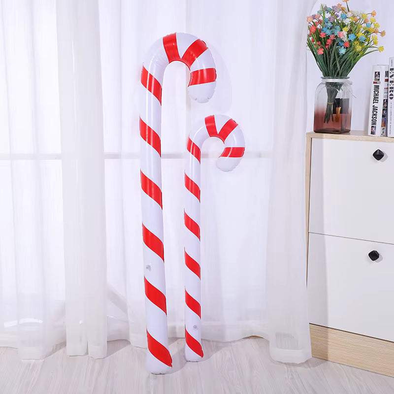Christmas Inflatable Candy Cane | Giant Festive Decor