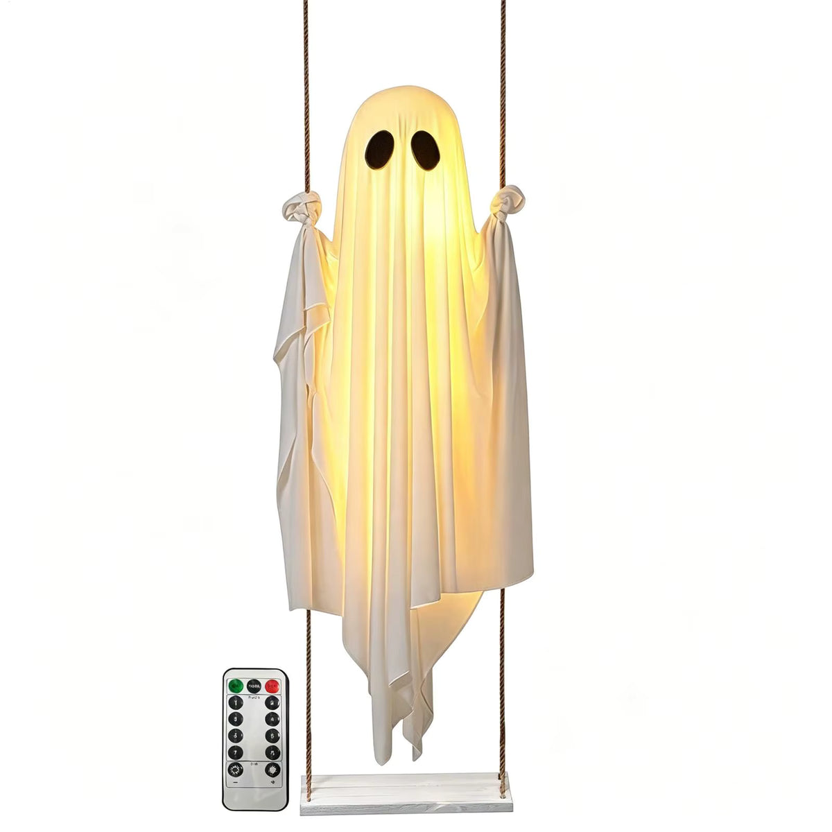Halloween Swing Ghost Hanging Decor | 5FT Luminous Prop