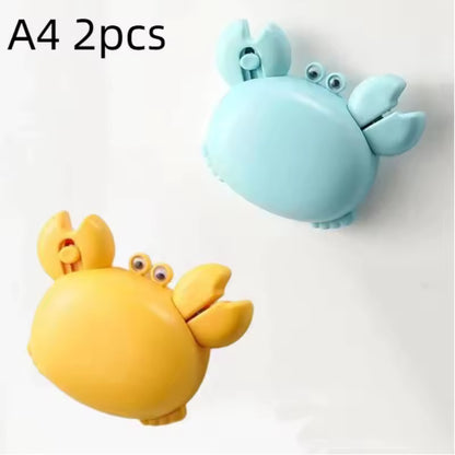 4-in-1 Cartoon Crab Magnetic Bottle Opener & Box Cutter Tool