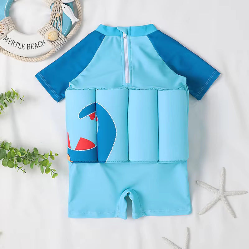 Cute Cartoon Kids Buoyancy Swimsuit | Unisex 1-6Y Swimwear