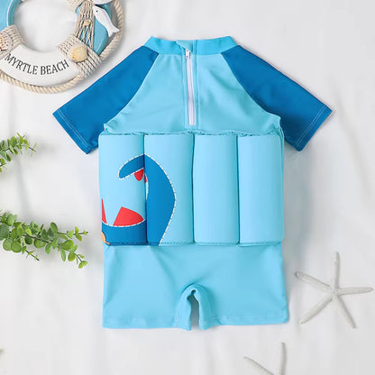 Cute Cartoon Kids Buoyancy Swimsuit | Unisex 1-6Y Swimwear