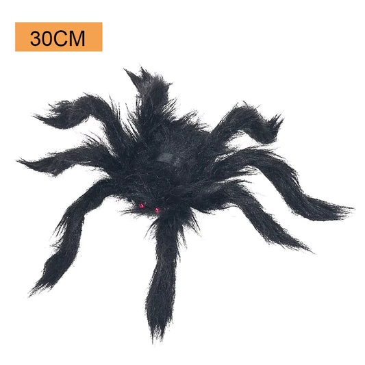 Giant Black Spider Halloween Decor | Outdoor Yard Prop