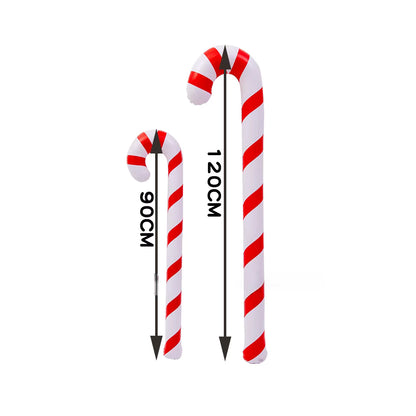 Christmas Inflatable Candy Cane | Giant Festive Decor