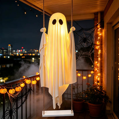 Halloween Swing Ghost Hanging Decor | 5FT Luminous Prop