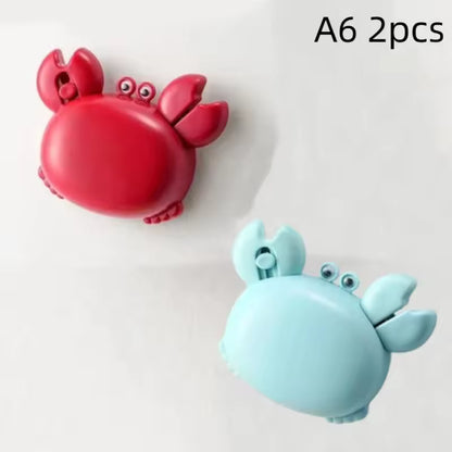 4-in-1 Cartoon Crab Magnetic Bottle Opener & Box Cutter Tool