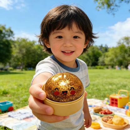 Premium Squishy Steamed Bun Dumpling Toy & Steamer Base