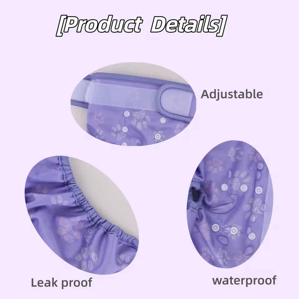 Reusable Female Dog Diapers | Washable Pet Sanitary Pants