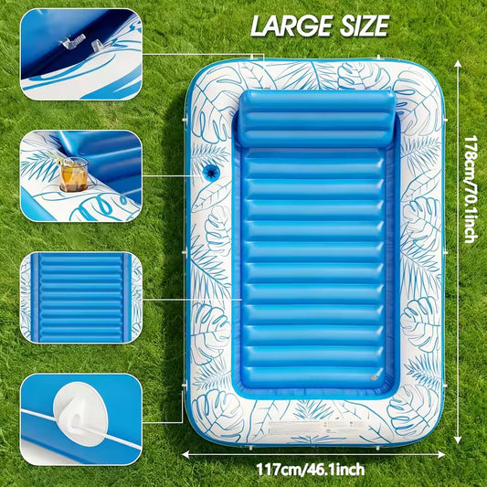 Spacious Inflatable Floating Bed & Camping Air Mattress