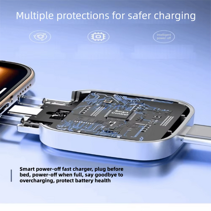 Auto Power Cut Off Type-C Charging Adapter