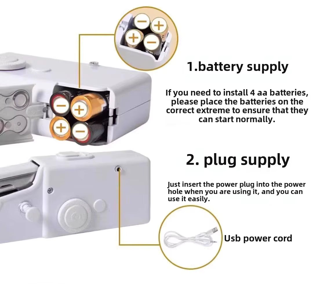 Handheld Mini Sewing Machine | Portable Electric Stitcher