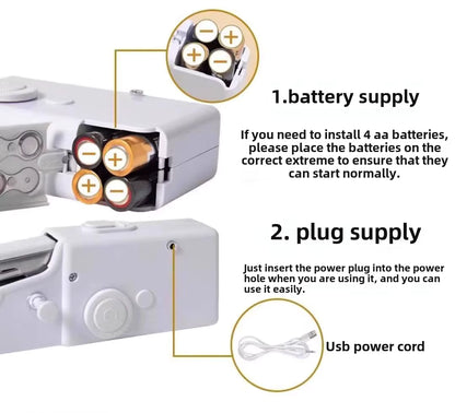 Handheld Mini Sewing Machine | Portable Electric Stitcher