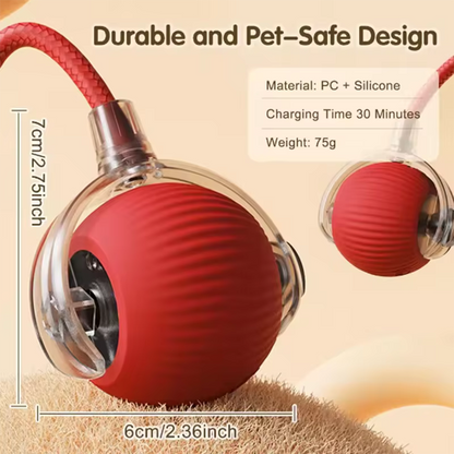 Intelligent Interactive Pet Ball | Smart Motion Cat Toy