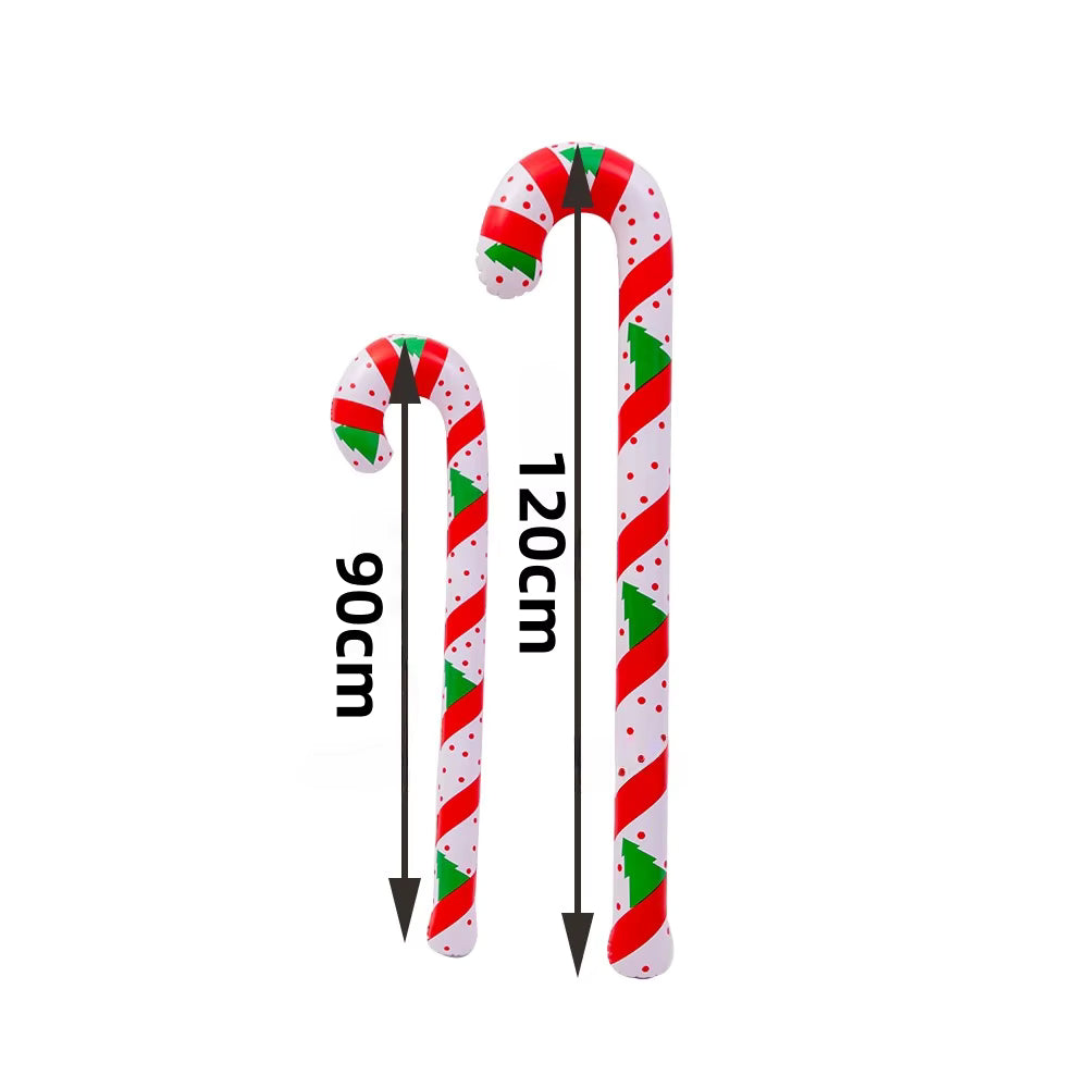 Christmas Inflatable Candy Cane | Giant Festive Decor