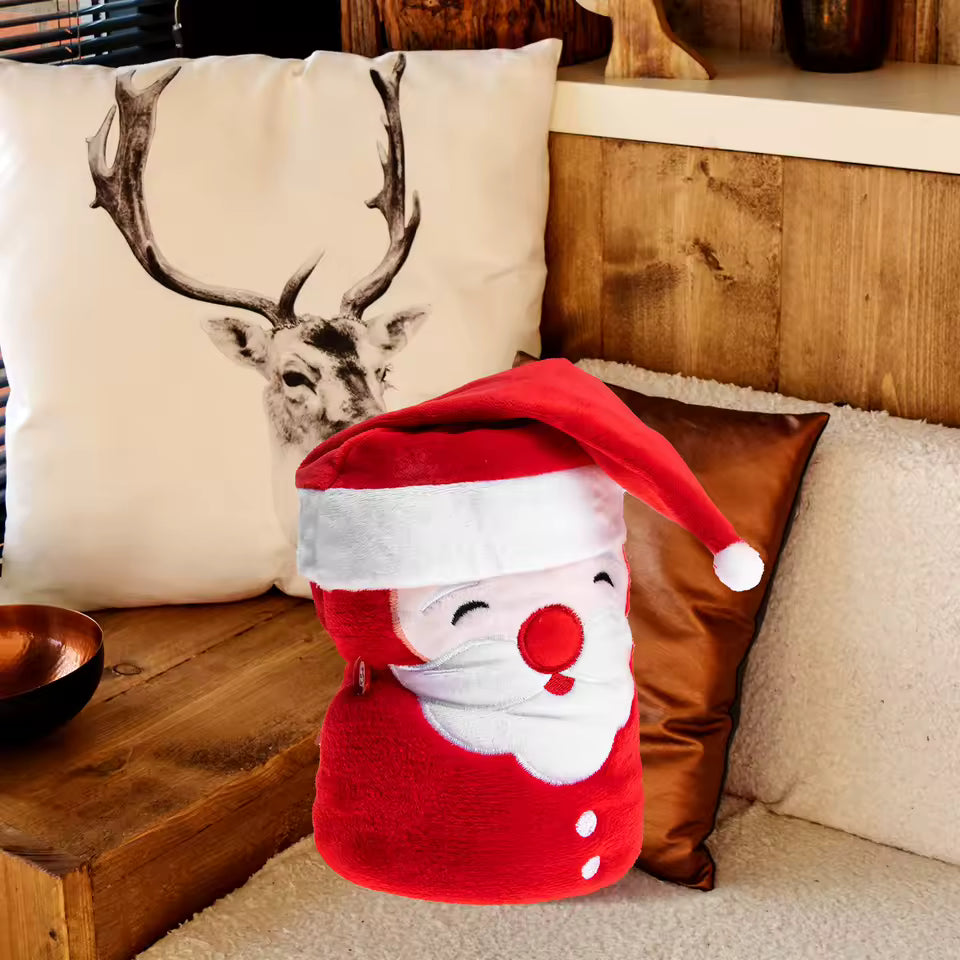 Christmas Flannel Throw Blanket
