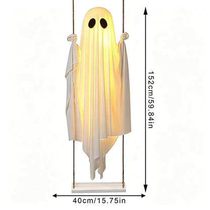 Halloween Swing Ghost Hanging Decor | 5FT Luminous Prop