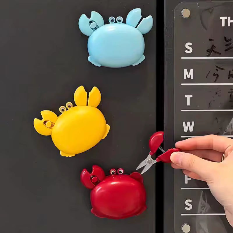 4-in-1 Cartoon Crab Magnetic Bottle Opener & Box Cutter Tool