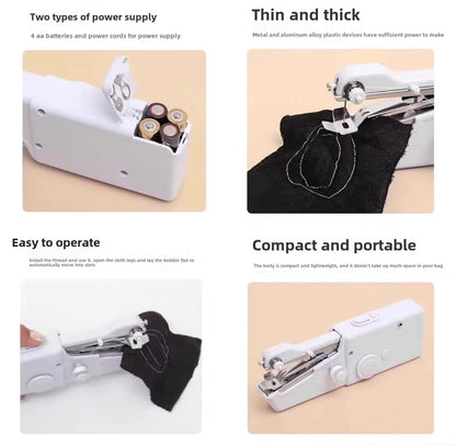 Handheld Mini Sewing Machine | Portable Electric Stitcher