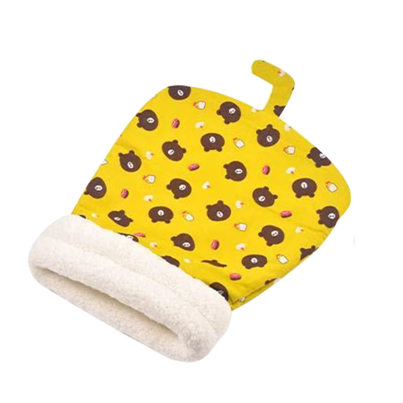Soft Cuddly Cat Sleeping Bag | Fluffy Warm Pet Pocket Bed