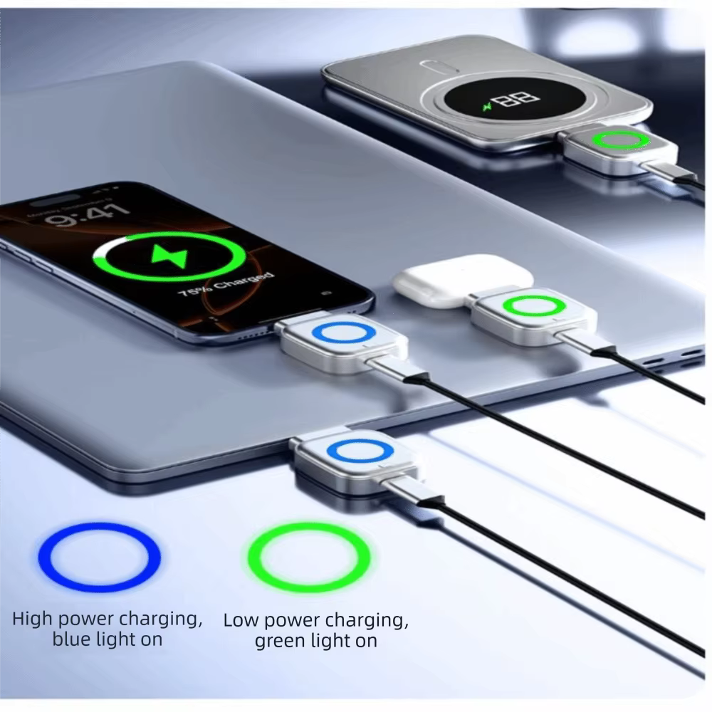 Auto Power Cut Off Type-C Charging Adapter