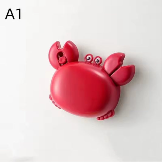 4-in-1 Cartoon Crab Magnetic Bottle Opener & Box Cutter Tool