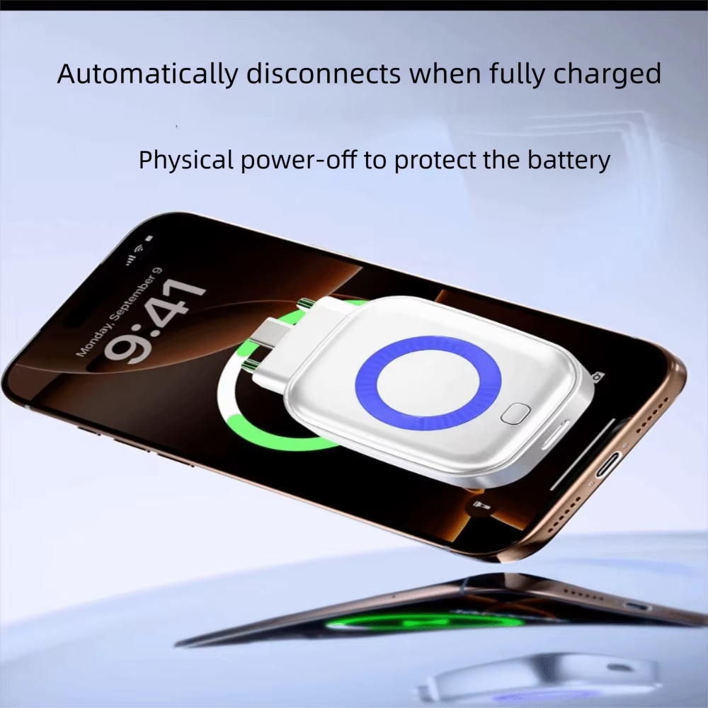 Auto Power Cut Off Type-C Charging Adapter