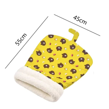 Soft Cuddly Cat Sleeping Bag | Fluffy Warm Pet Pocket Bed